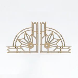 Art Deco Doorknob Backplate | STARBURST Decorative Cabinet Knob Backplate Kitchen Backplate Furniture Backplate, Trim Plates, DIY backplates