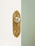 GOTHIC REVIVAL | Decorative Door Knob Backplate, Interior Door Plate, Vintage Style Door Escutcheon Trim Plates, DIY, Interior Décor | 720