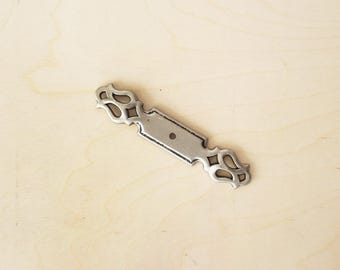11,5 cm RÜCKPLATTE | ILCO Brass Company, Vintage Stil Rückplatte, Möbelbeschläge, Schrank- und Schubladenknopf Rückplatte