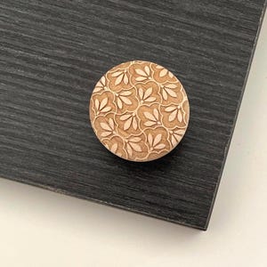 KANTEN kastknop | 1,25″ of 1,5 | Massief esdoornhouten kast handgemaakte designer houten trek keukenkast ladeknoppen | Doe-het-zelf