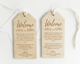 WELCOME GIFT | Wedding Favor Thank You Tag, Wedding Welcome Tag, Thank you for Celebrating With Us, Custom Wedding Gift, Wedding Party Gift