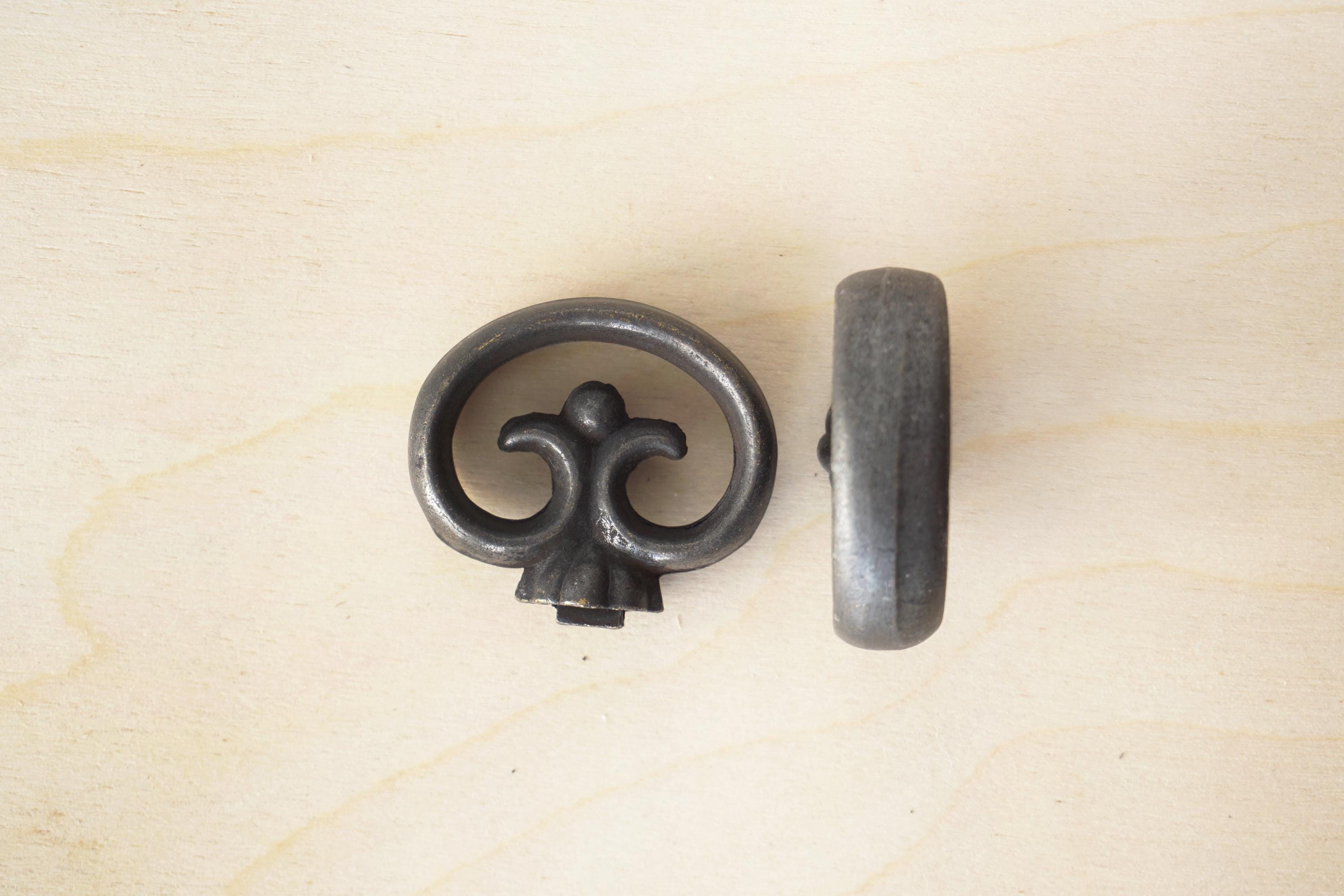 Standard Key Pull KEY PULL | Silver, Vintage Mock Key Pull for Use With Backplate, ILCO ...