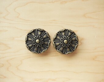 2 3/8" KNOB | Vintage Style Cabinet Knob, Decorative Hardware, Furniture Hardware, Large Cabinet and Drawer Handle