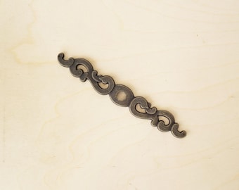 5 1/2"-Rückplatte | ILCO Brass Company, Rückplatte im Vintage-Stil, Möbelbeschläge, Rückplatte für Schrank- und Schubladenknöpfe