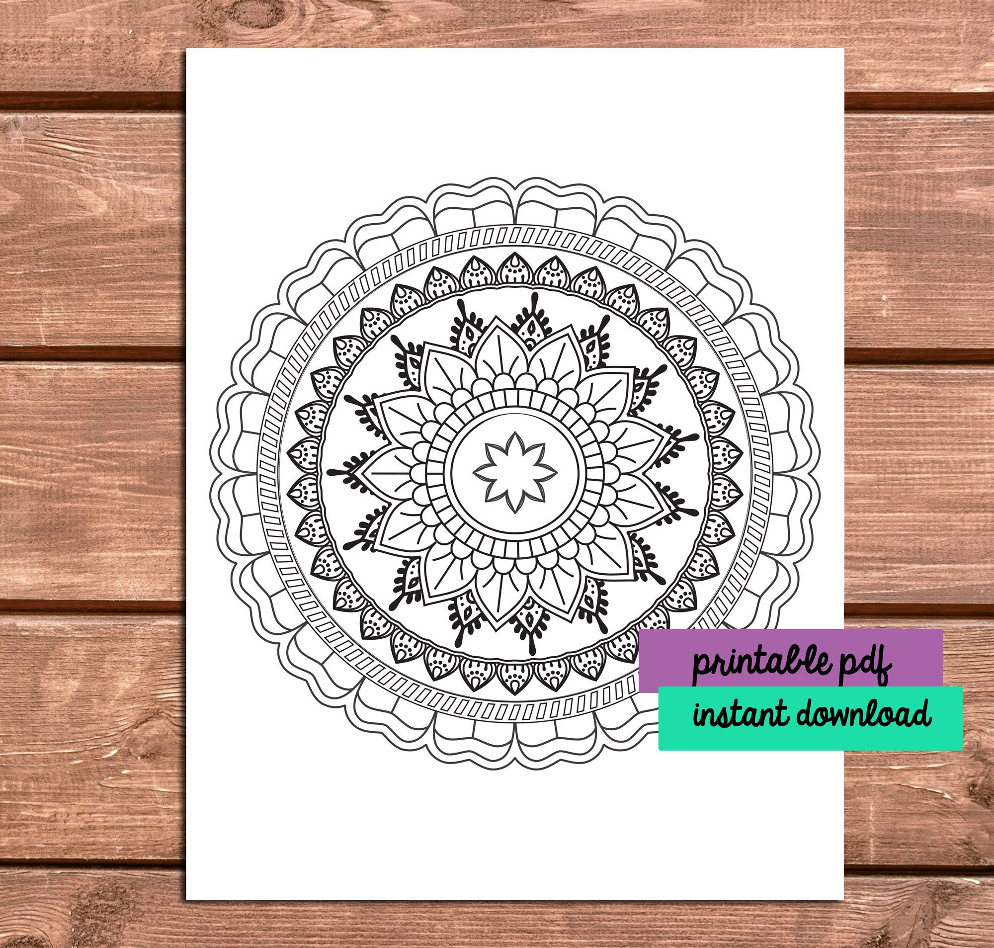 Free Printable Tribal Coloring Pages