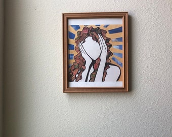 Whats in Her Mind Print