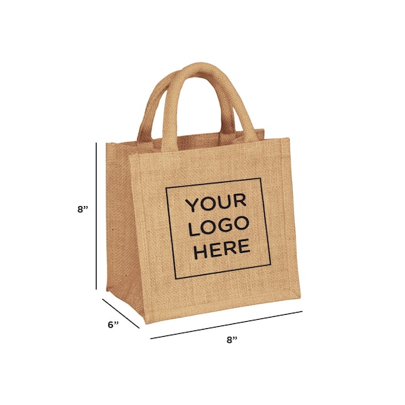 50 Small Swag Bags Small Promotional Bags Promo Bags Custom Swag Bags Custom Promo Bags Jute Bags Bulk Burlap Bags Bulk