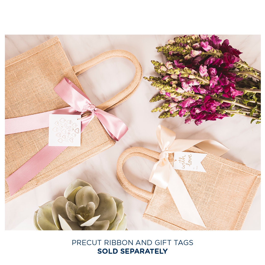 Bulk Jute Tote Bags Set