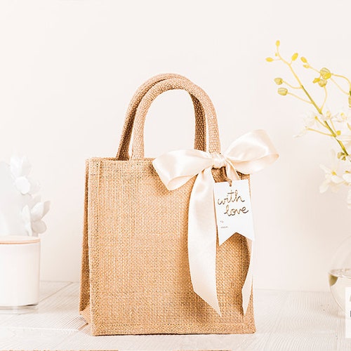 Window Jute Gift Bag Large Gift Bag Double Window Wedding Etsy Ireland