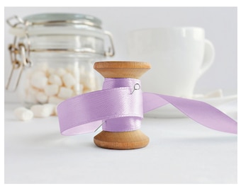 10 MEDIUM Precut Ribbon - Lavender