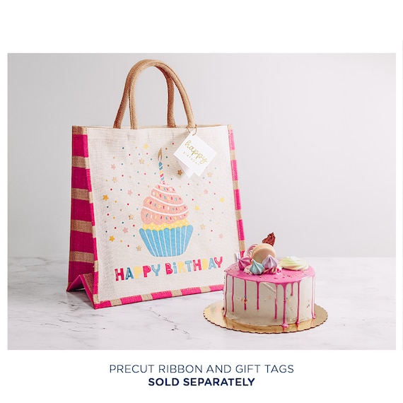 Birthday Gift Bag for Kids - Gift Bag for Girls - Gift Wrapping - Ecofriendly Gift Wrapping - Birthday Gift Bag - Reusable Gift Bag - CK