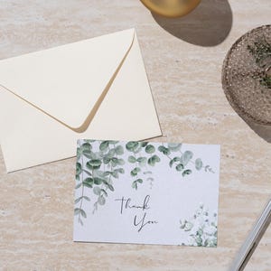 Elegant Greeting Cards Set - Simplistic Thank You Notes, Perfect for Weddings, Anniversaries, and Special Occasions.