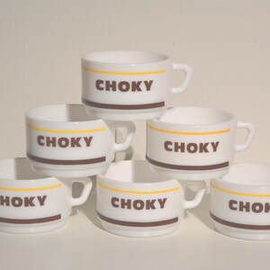 アンティーク　CHOKY スタッキング マグカップ ショッキー 2点セット Choky mug - Etsy 日本