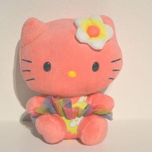 vintage roze Hello Kitty in tutu pluche