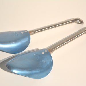 vintage metal Pedor Gent shoe trees