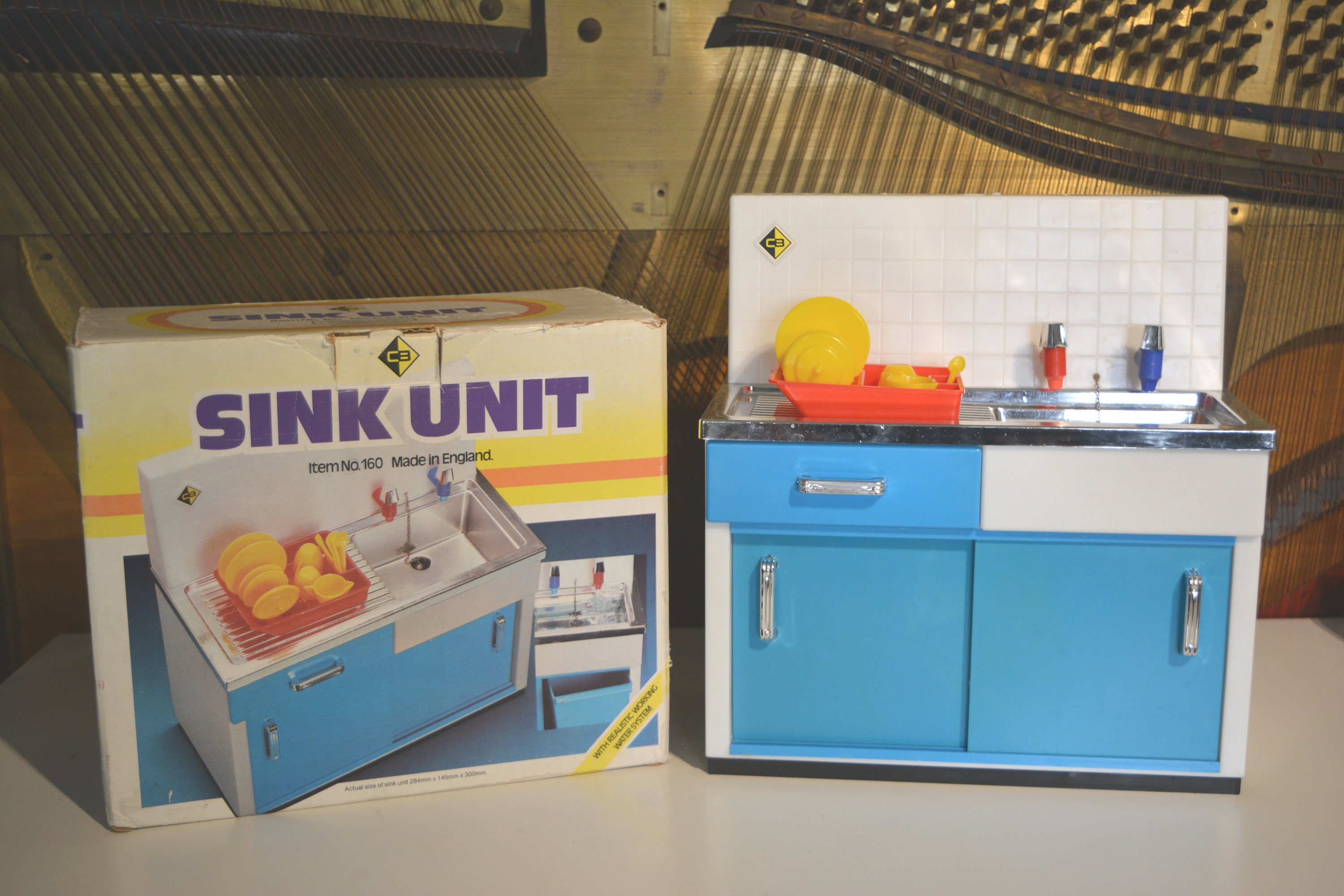 Cuisinette électronique pour enfant de luxe, en bois avec