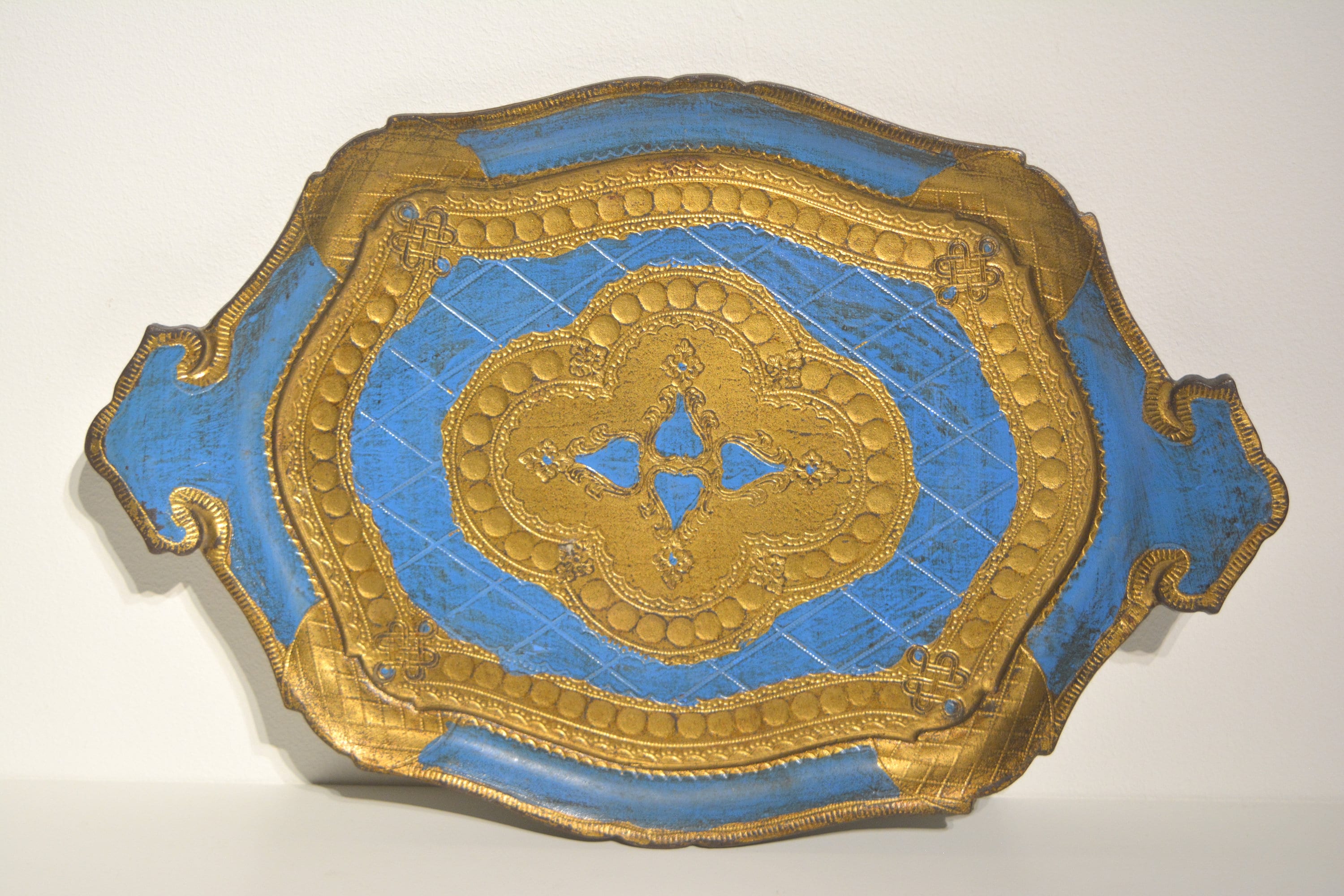 Vintage Florentine Serving Tray - Made in Italy - Etsy