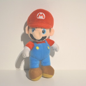vintage Super Mario Bros Nintendo plush