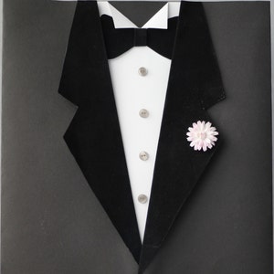 Aster flower boutonniere for men Birth month flower 50th birthday men Bestfriend gift