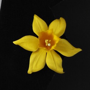 Seiden Narzissen Einfache Boutonniere für Männer Happy birthday papa März Geburt Blume