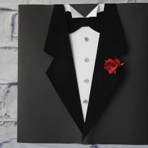 Red boutonniere, Mens lapel pin bestfriend gift Wedding boutonniere