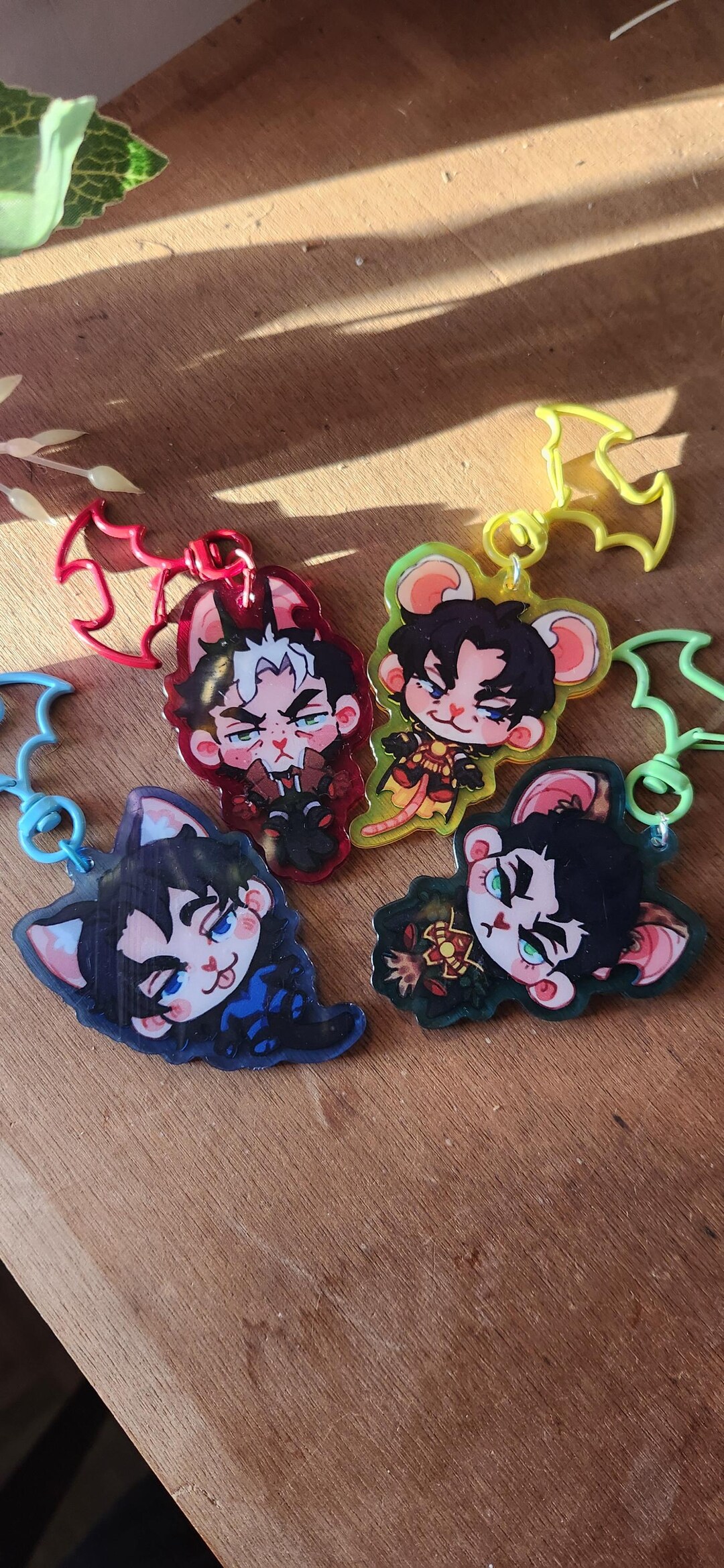 Sticker Sheet & Keychain Charm Robin Boy Wonder Batman | Damian Wayne ...