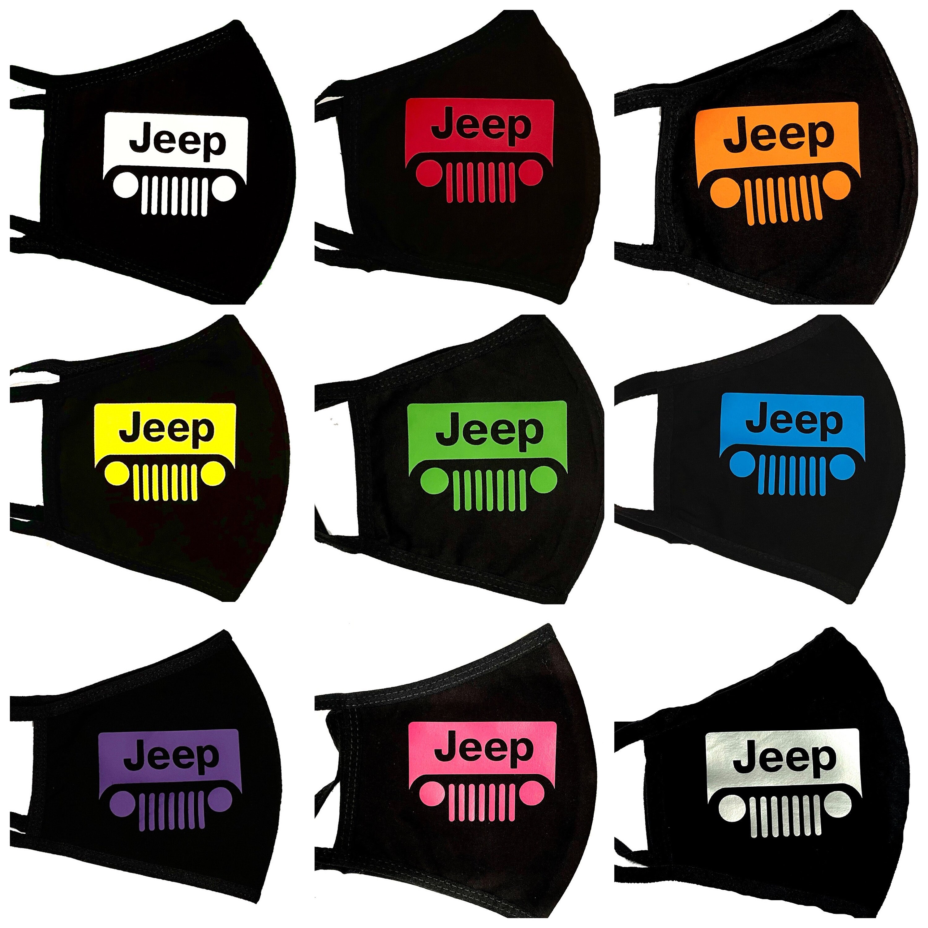 JEEP Face Mask/Individual or Bulk