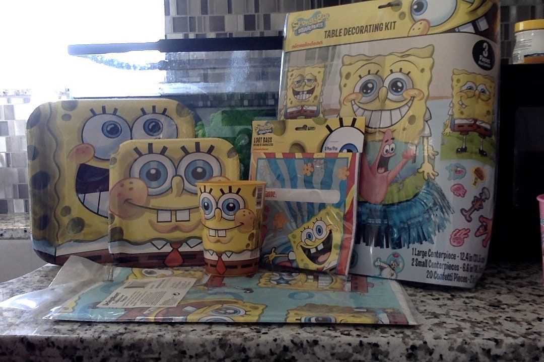 Spongebob Party Supplies 