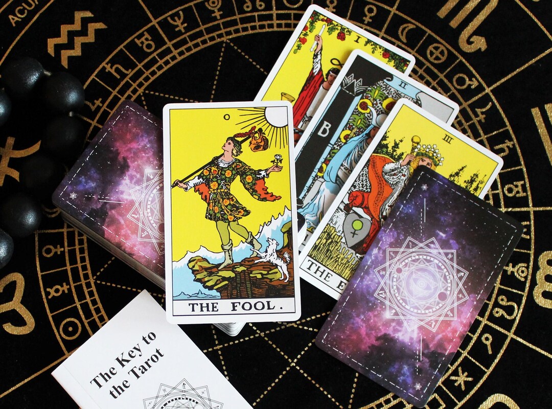 Tarot Cards Classic Tarot Deck 78 Antique Cards and Colorful Guidebook