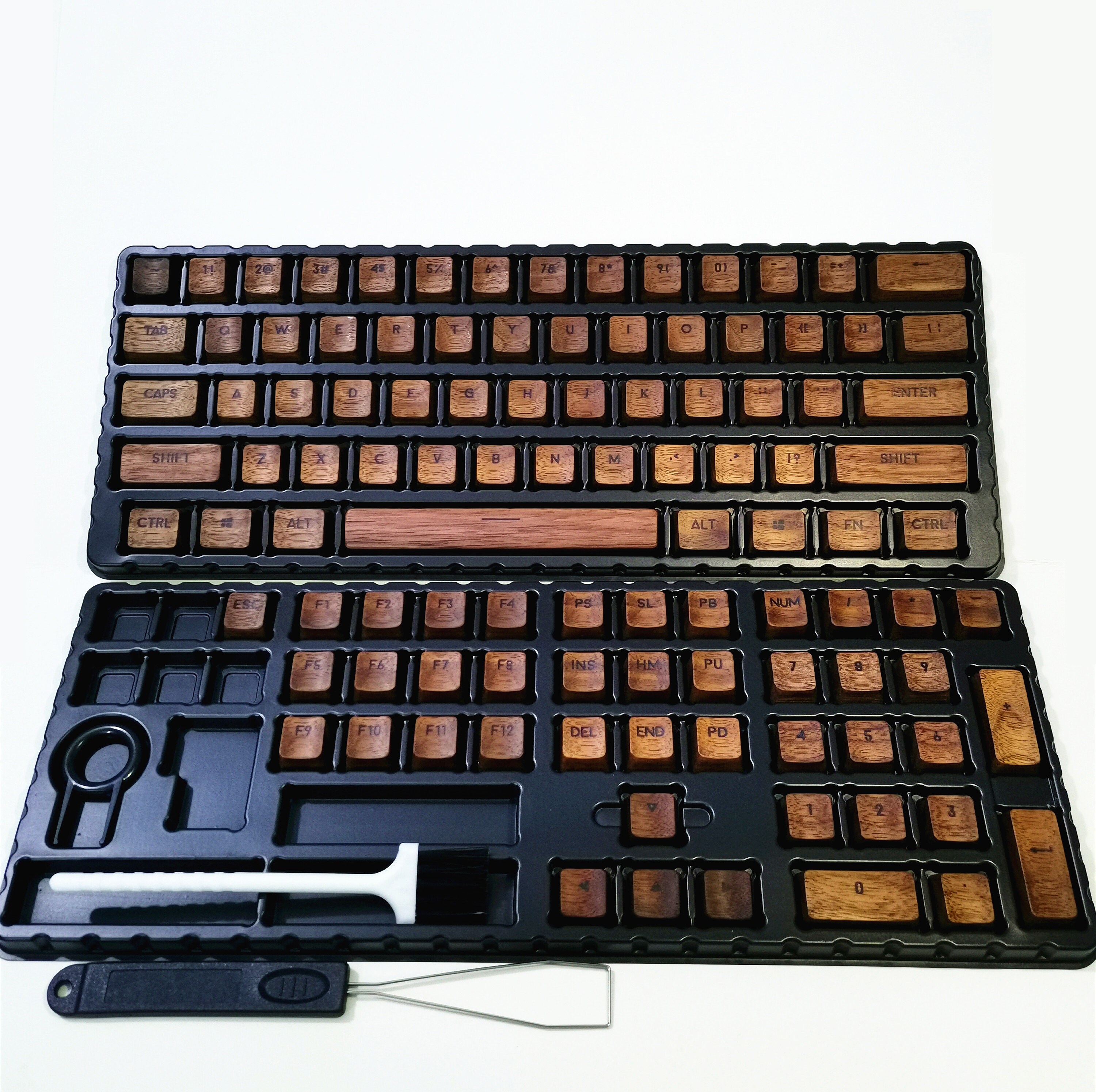 Custom Wooden Full Keycaps Setwalnut Solid Wood & Resin Etsy