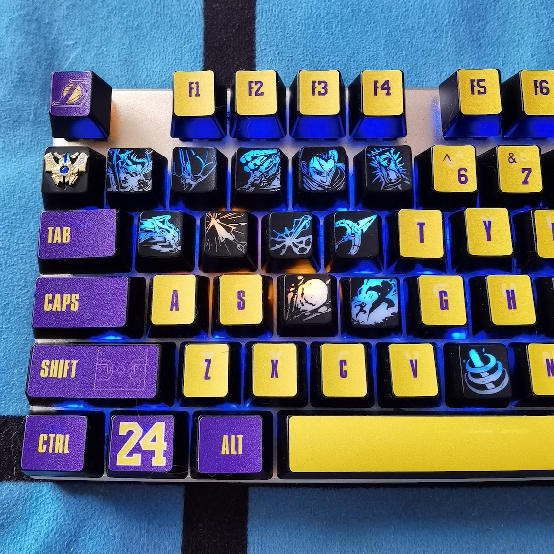 League of Legends LOL Backlit Custom Keycap Character Ability Etsy