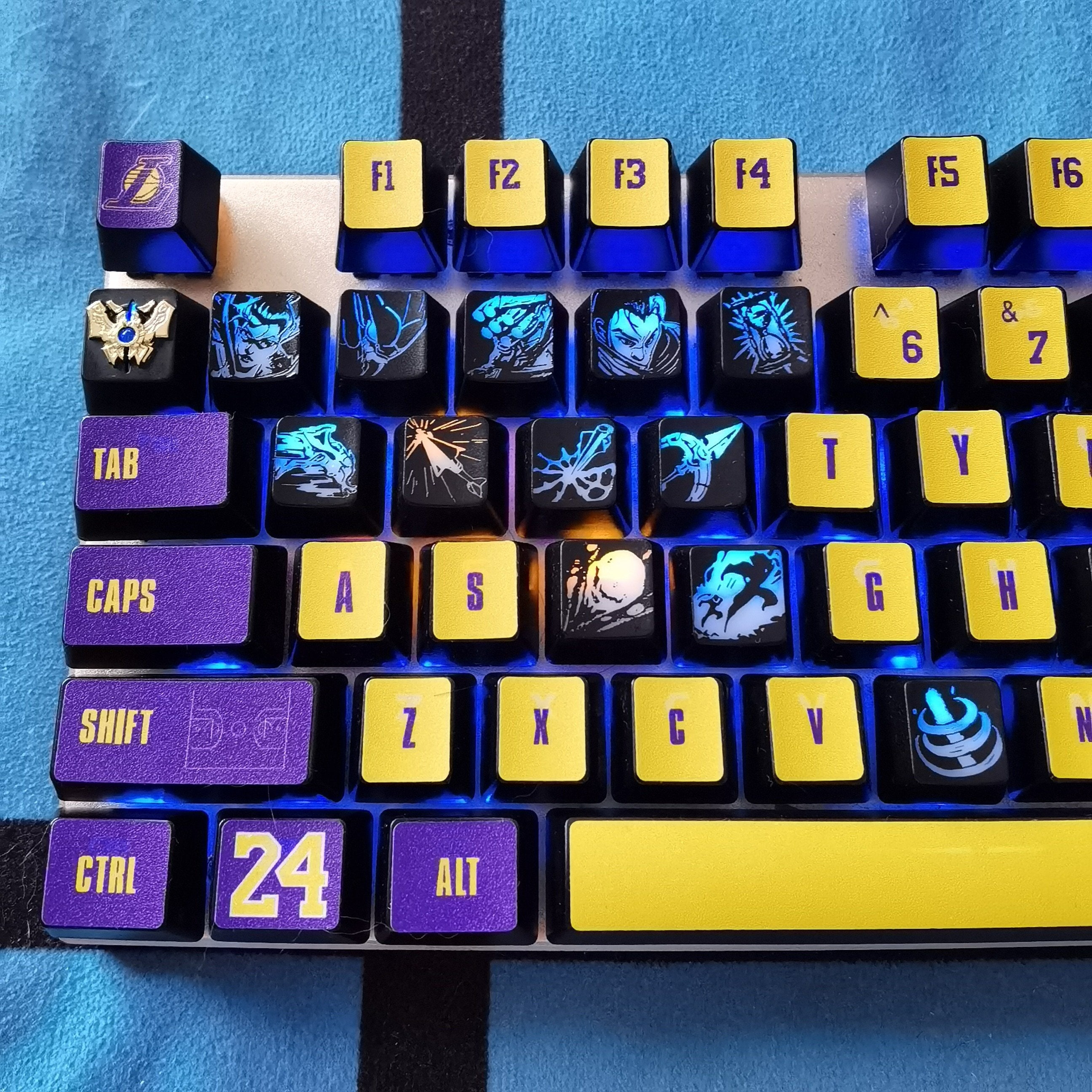 League of Legends LOL Backlit Custom Keycap Character Ability Etsy