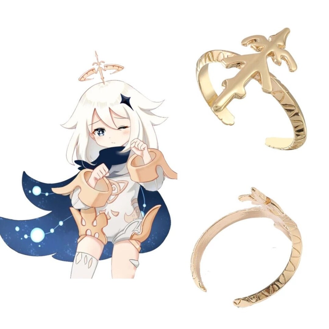 Paimon Crown Ring Adjustable Genshin Impact Anime Gift - Etsy