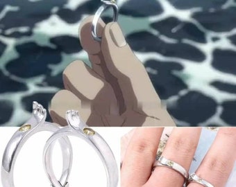 vintage engraved ring aot