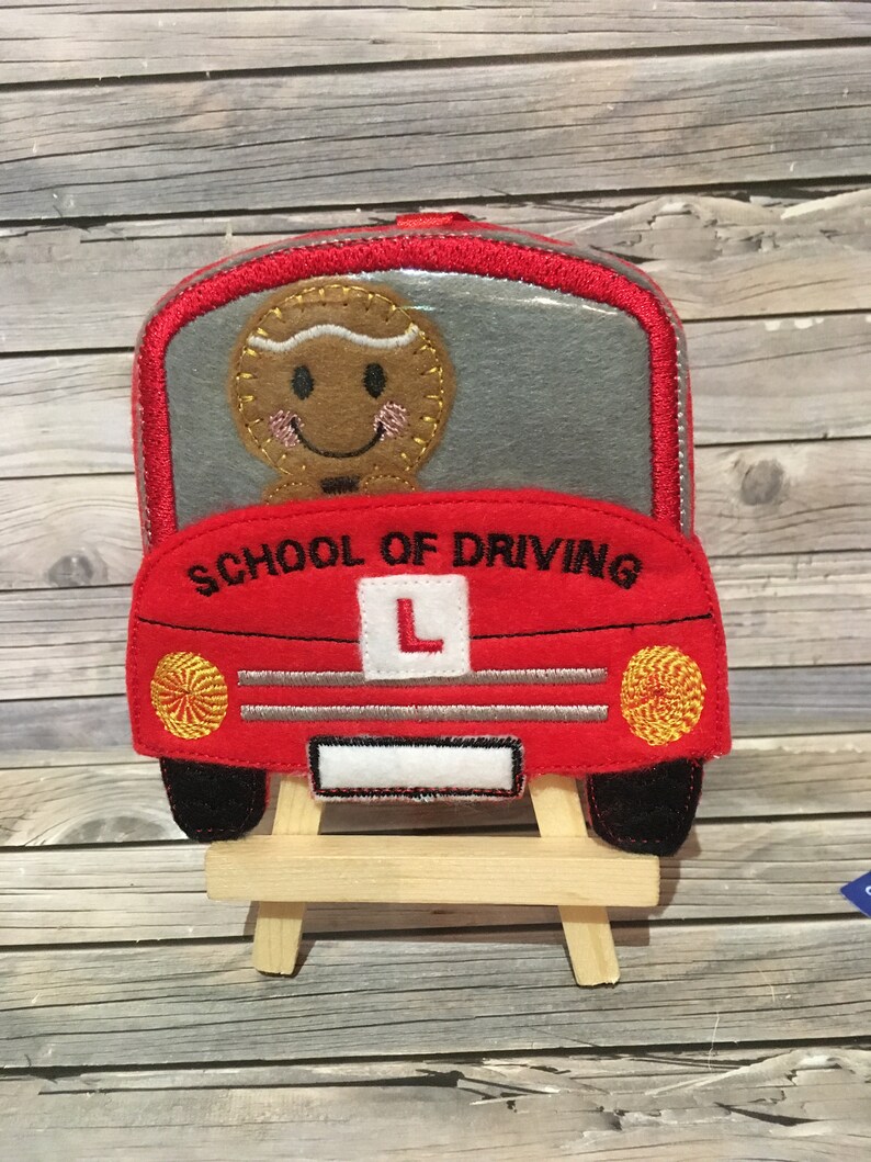 Gingerbread Learner Driver Decoration - Etsy