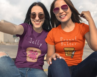 peanut butter and Jelly shirts, peanut butter and jelly costume, Halloween shirt women, Halloween shirt costume, group Halloween costumes