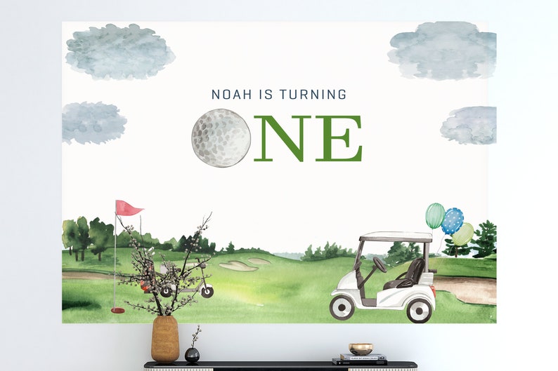 Golf Editable Popcorn Box Hole in One Theme Party Favor Etsy