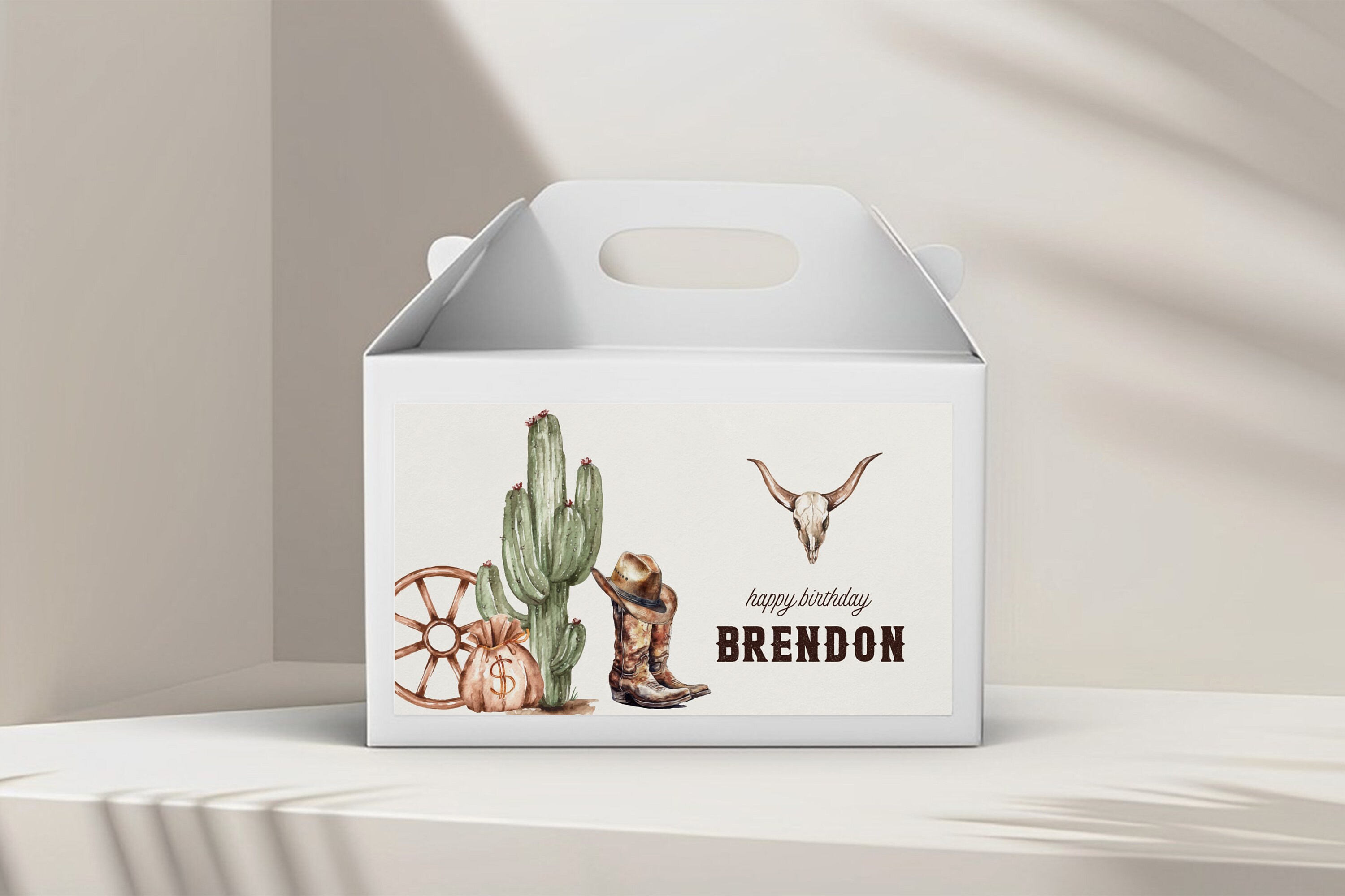 12 Pferde-Popcorn-Boxen Für Western-Party – Geburtstagsdekoration, Snackbox Für Cowboy-Thema