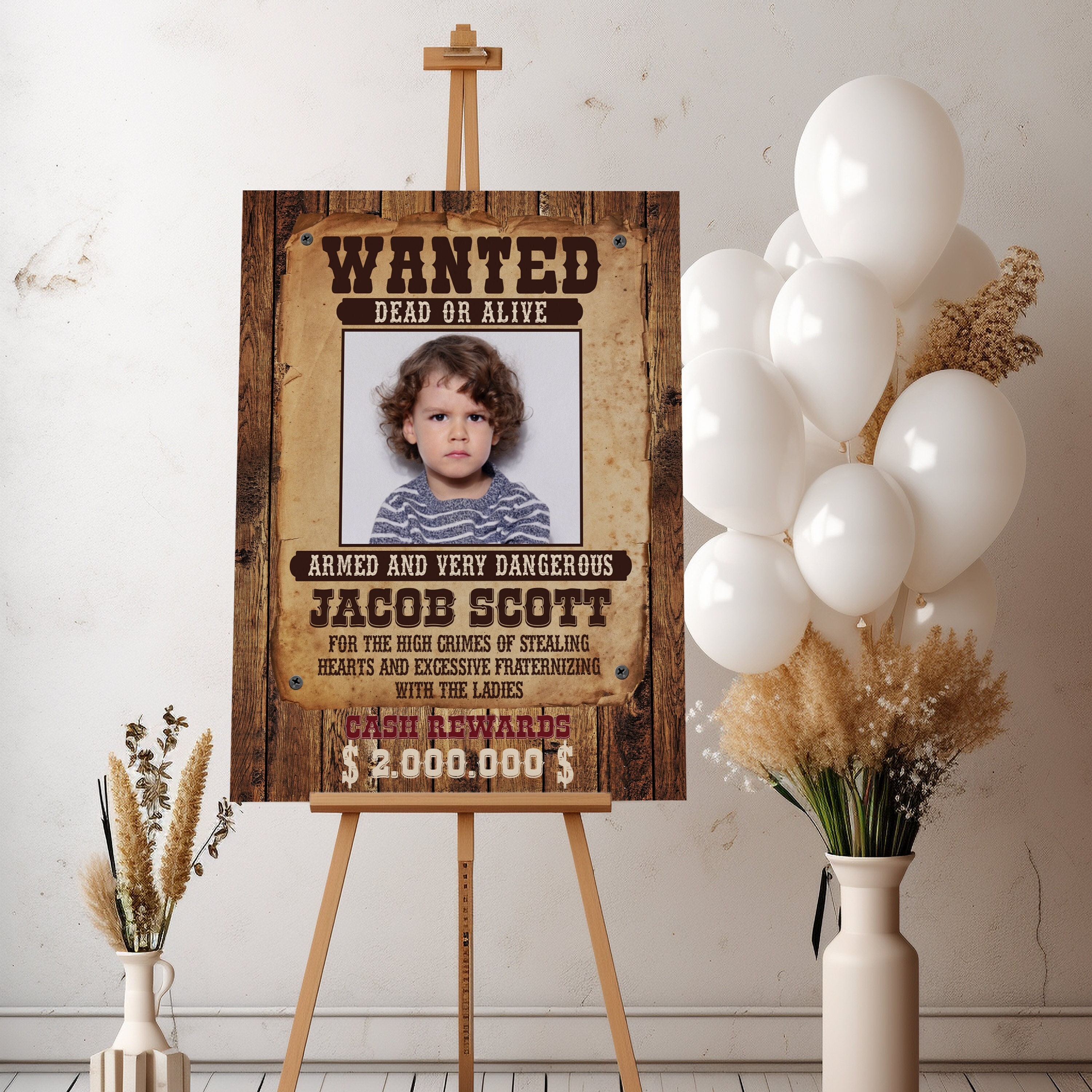 A4 Personalised Marine Wanted Poster – MuggleMade