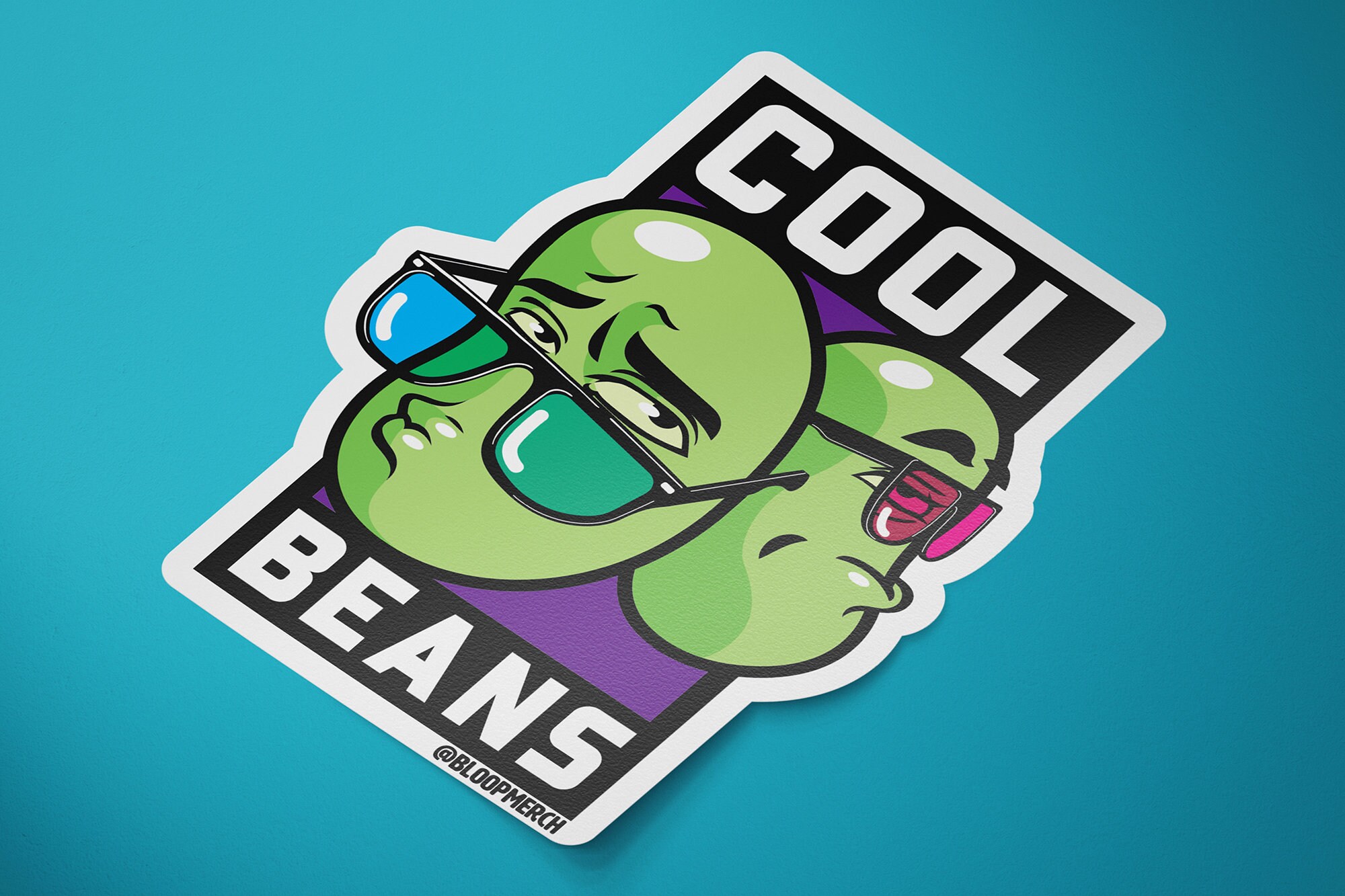 Cool Beans Sticker | Etsy