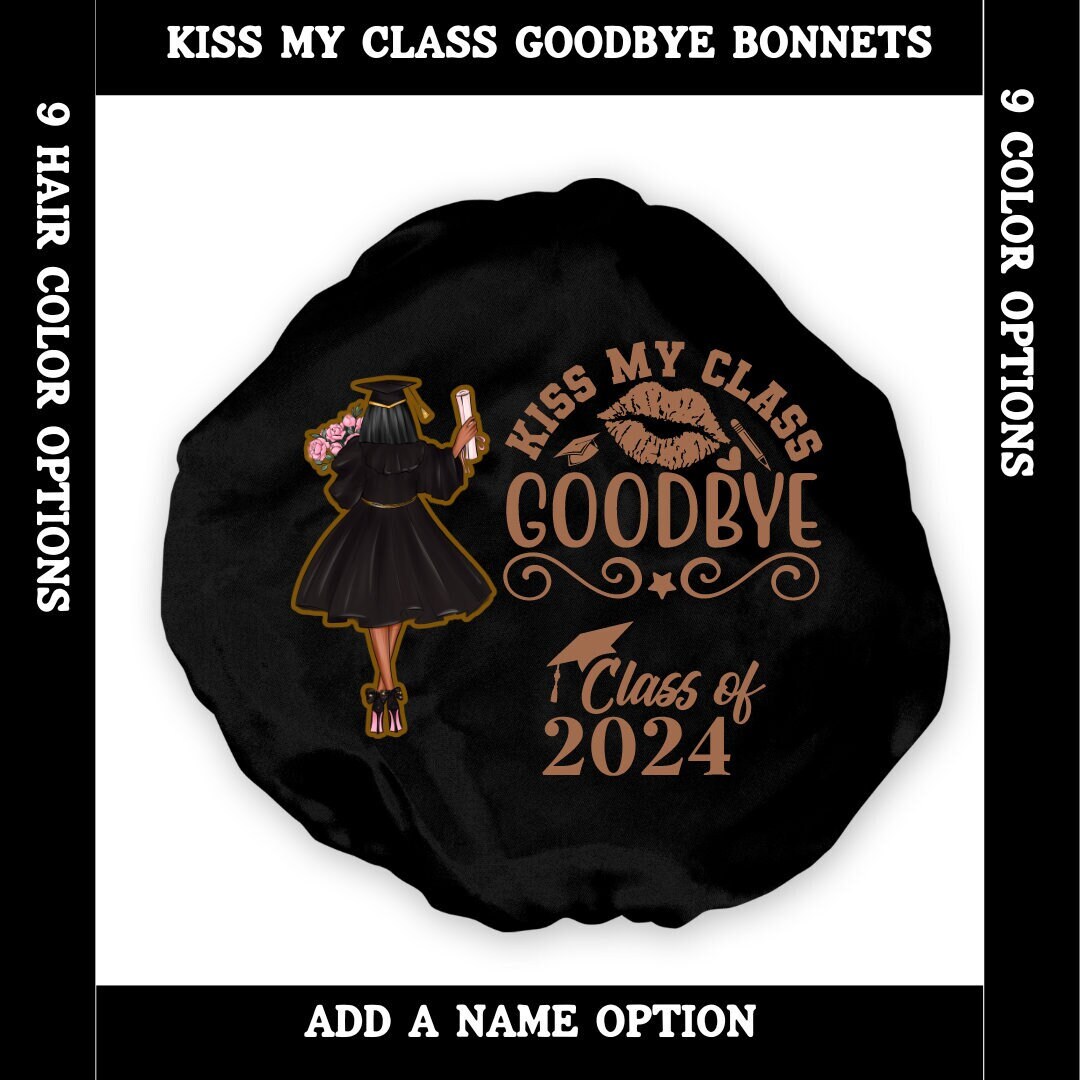 Bonnet Graduation Graduation Bonnet Gift for Grad Student Idea Satin Wide Band ...