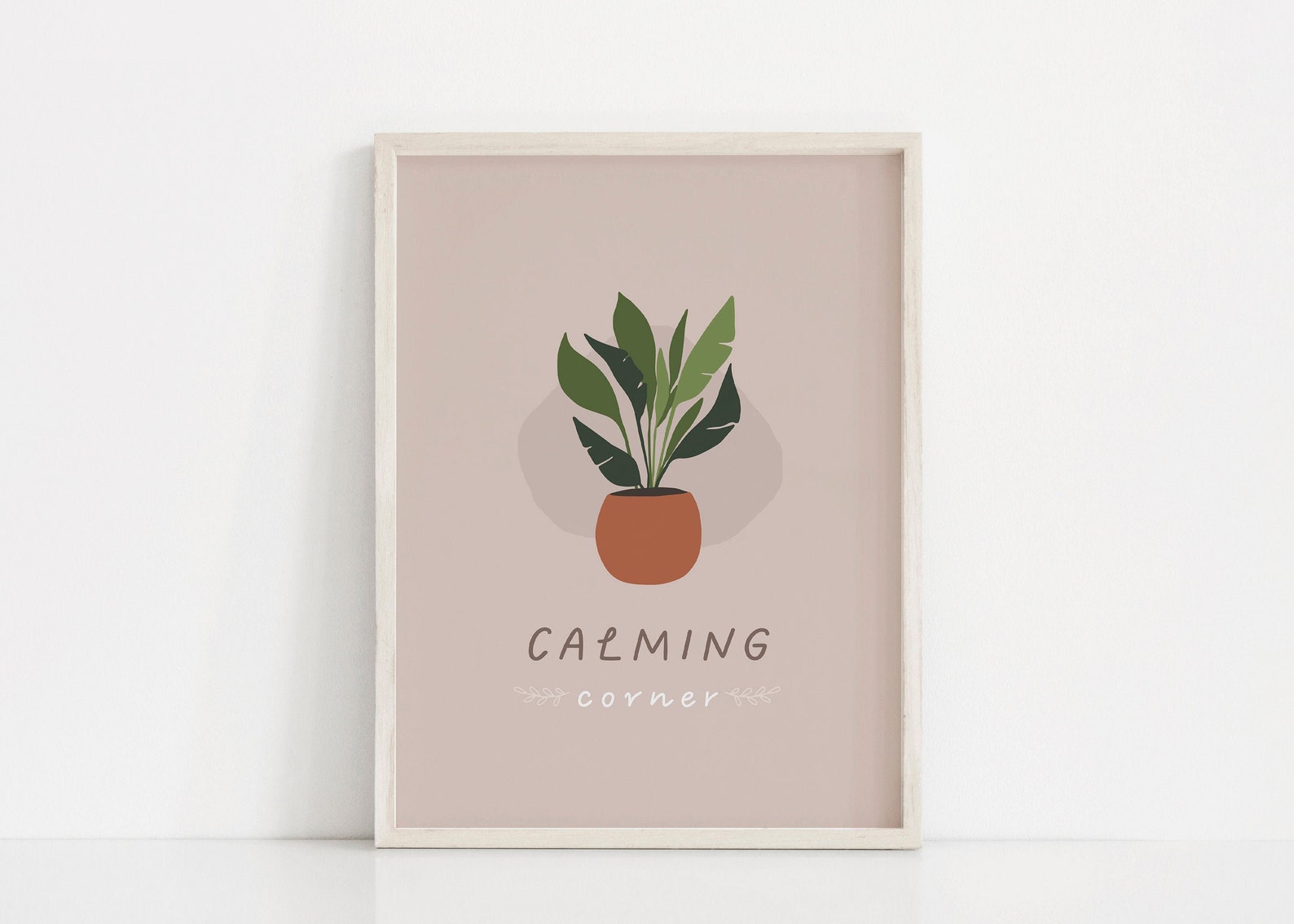 PRINTABLE Calming Corner Poster, Calm Down Emotions Nursery Educational ...