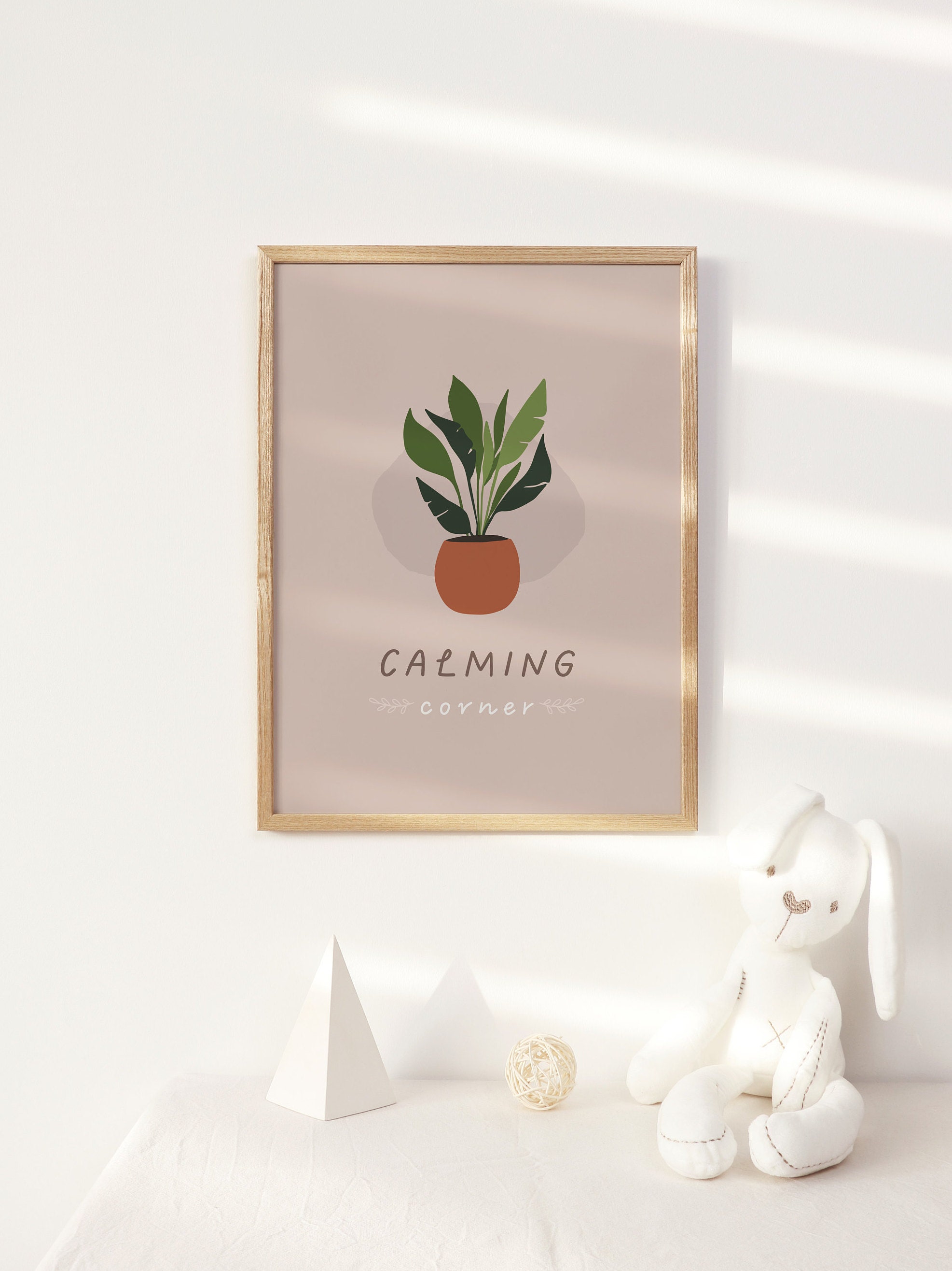 PRINTABLE Calming Corner Poster, Calm Down Emotions Nursery Educational ...
