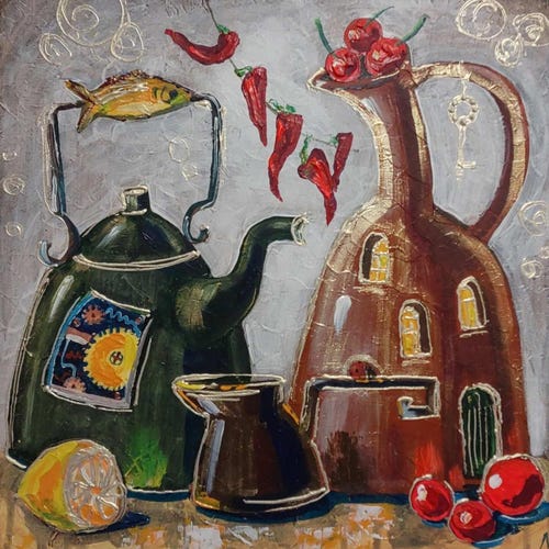 ドーベルマンの肖像画 抽象的なオリジナルのテクスチャ絵画 美しい