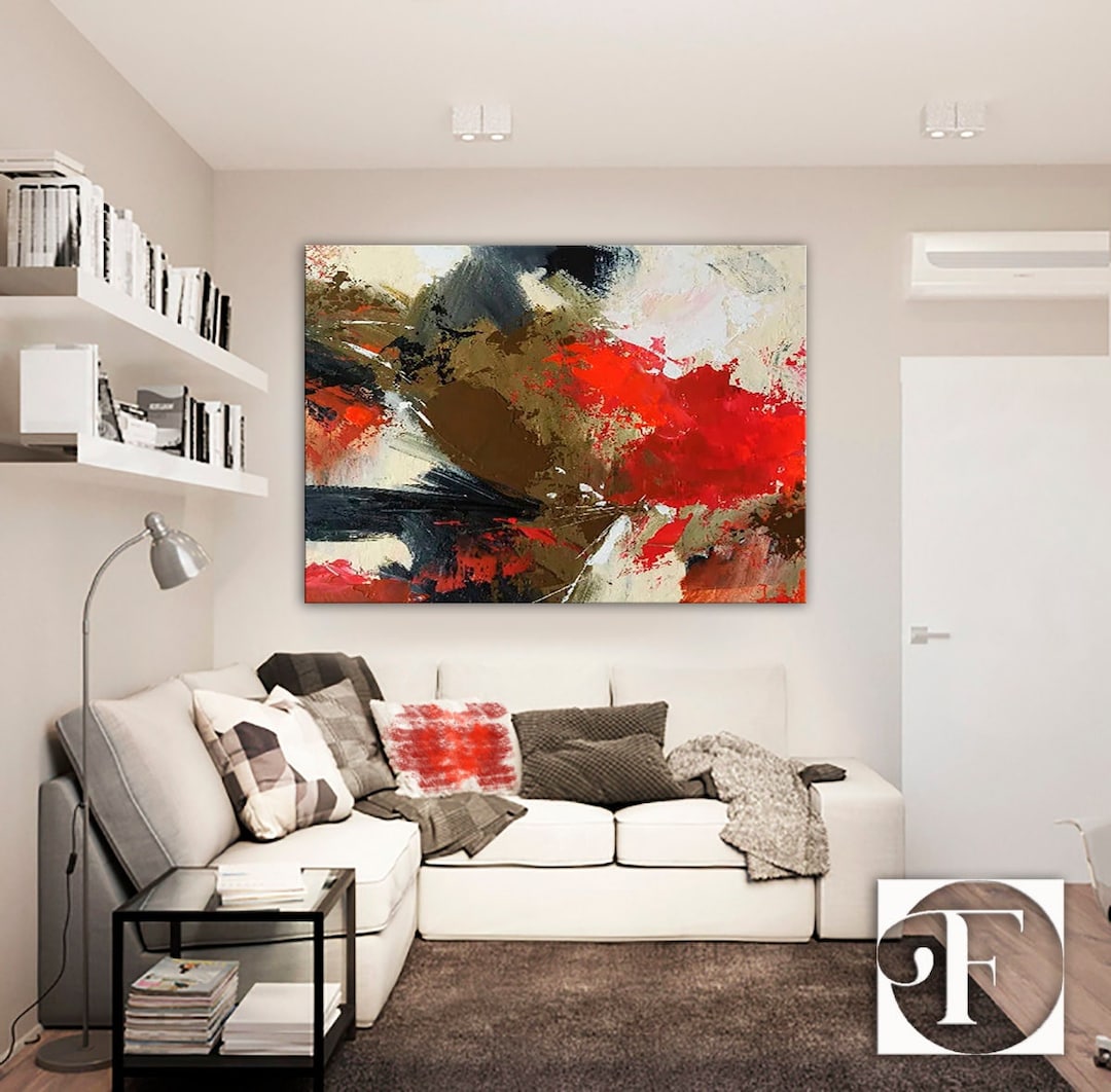 Abstract Canvas Paintings Large Colorful Canvas Wall Art Modern Art