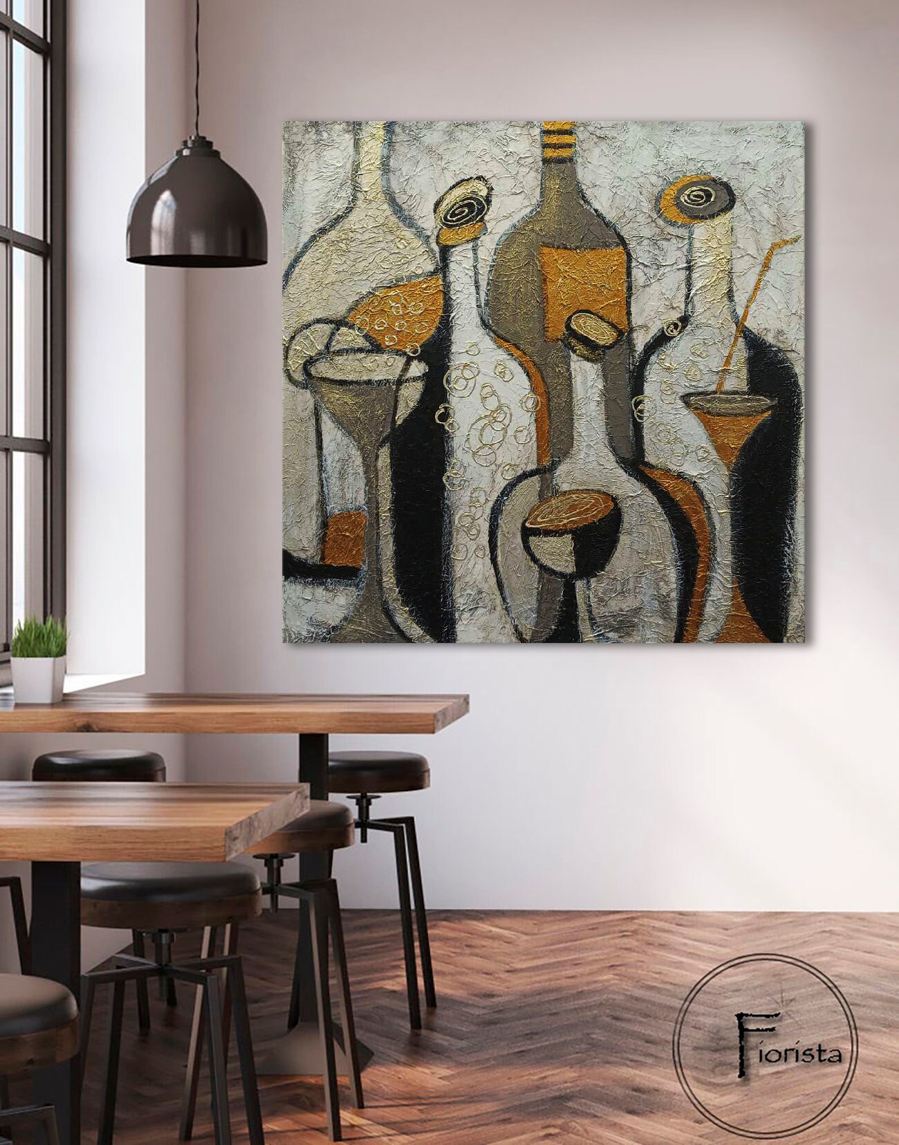 STL file Dining Room Wall Art Modern Art Frames Unique Wall Decor 🎨・Model  to download and 3D print・Cults