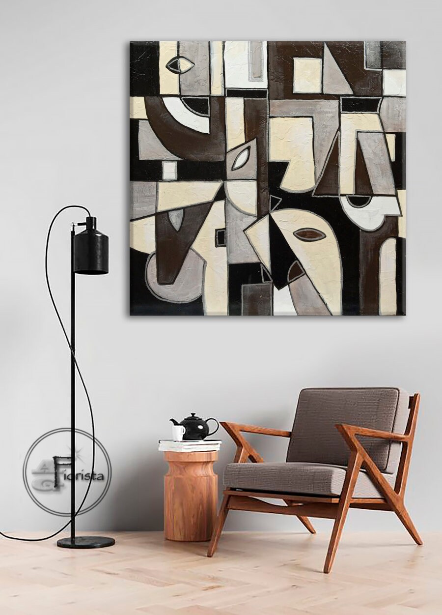 Abstract Painting Original Large Acrylic Canvas Wall Art - Etsy