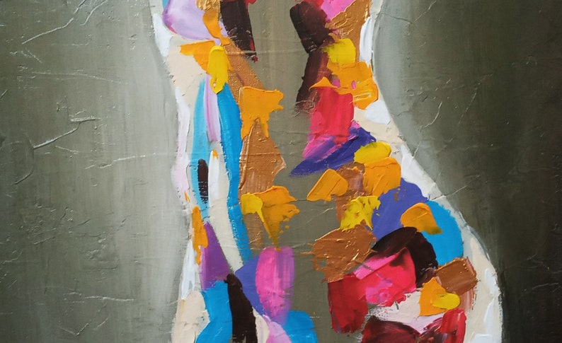 Nude Oil Painting Nude Woman Painting Tasteful Erotic Art - Etsy UK