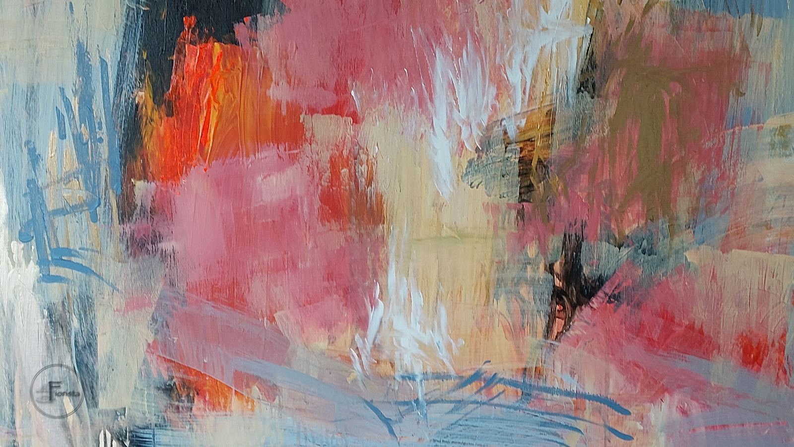アクリル画　抽象画　abstract art 新品　大型　現代アート 49