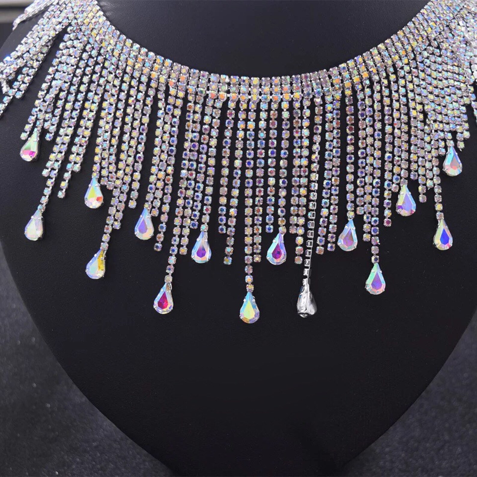 cowboy hat rhinestone fringe